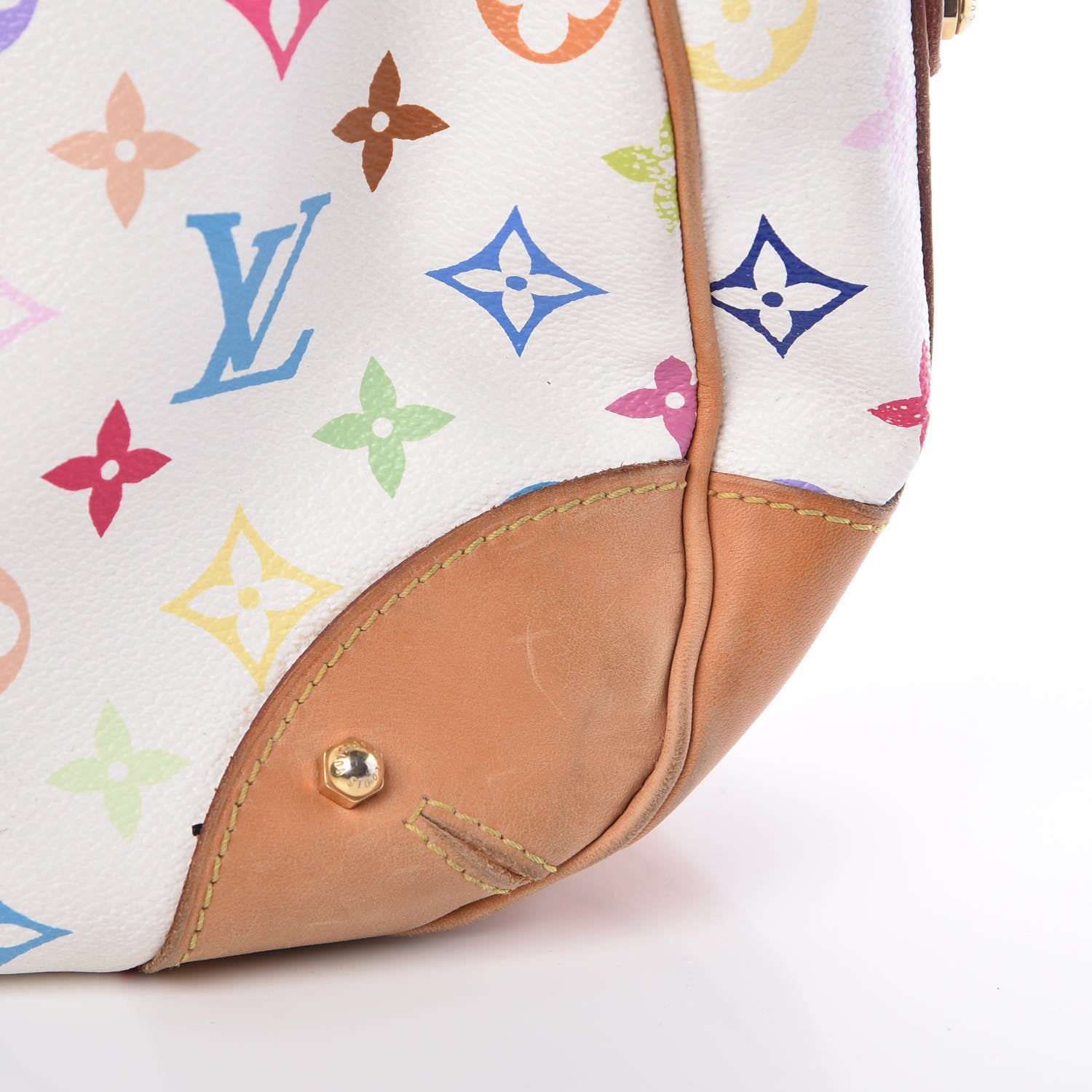 Louis Vuitton Monogram Multicolor Greta White 12 of 18