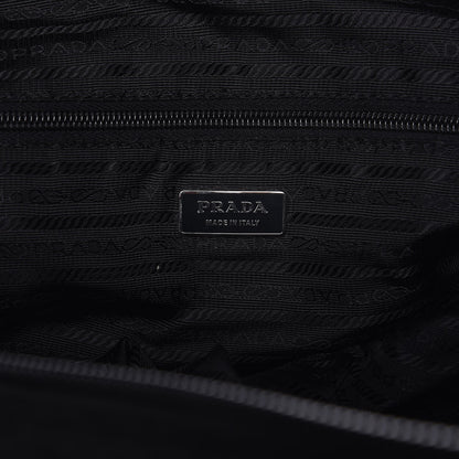 Prada Tessuto Nylon Saffiano Viaggio Carry On Travel Bag Black 7 of 17