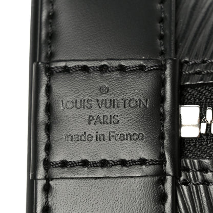 Louis Vuitton Epi Alma BB Black 7 of 11