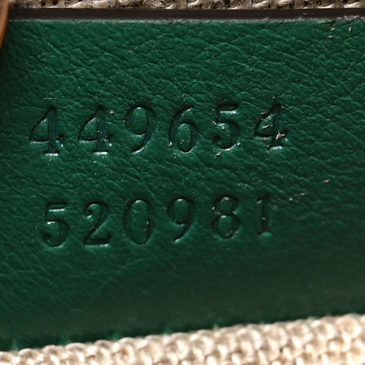 Soft Microguccissima Mini Dome Bag Emerald