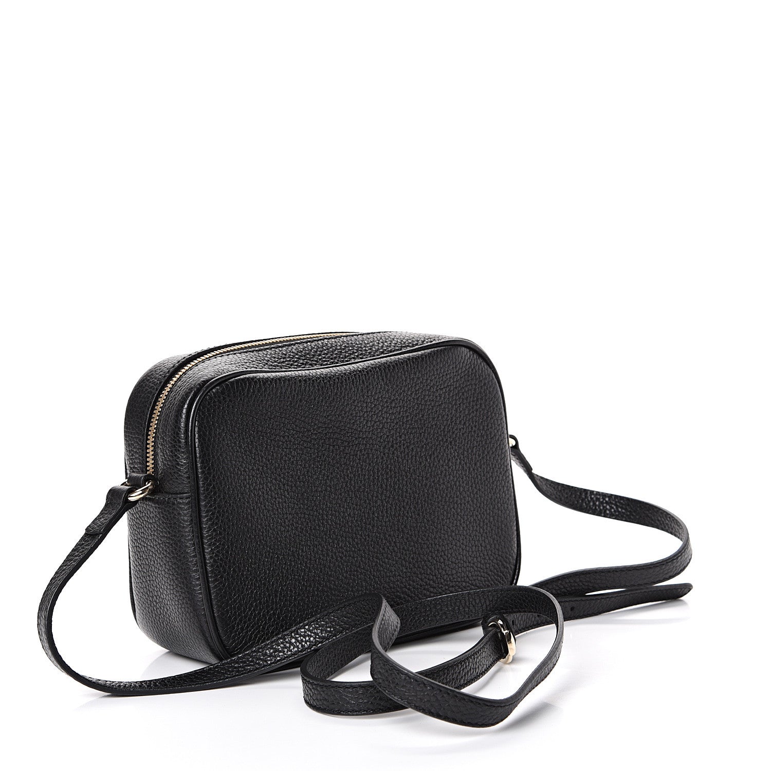 Gucci Pebbled Calfskin Small Soho Disco Bag Black 2 of 9