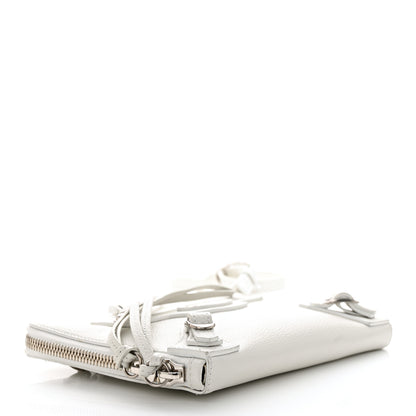 Balenciaga Classic Silver Hardware Reporter Crossbody White 4 of 11