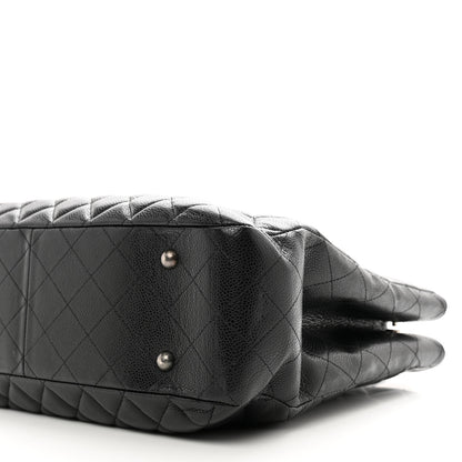 Chanel Caviar Quilted Large Shopping Tote Black 10 of 12