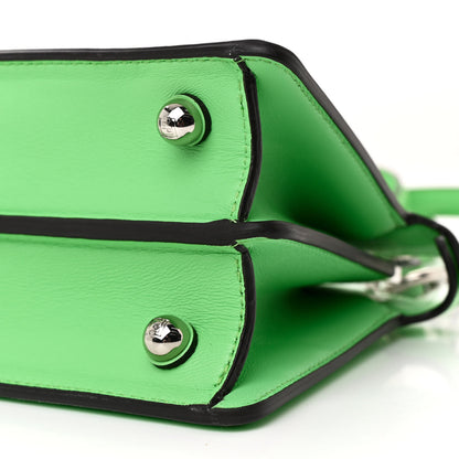 Fendi Shiny Nappa Petite Peekaboo I SEE U Satchel Edamame 11 of 12