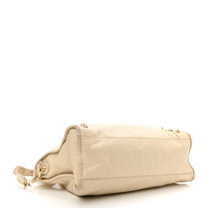 Balenciaga Agneau Giant 12 Gold Hardware City Blanc Creme Light Craie 4 of 20