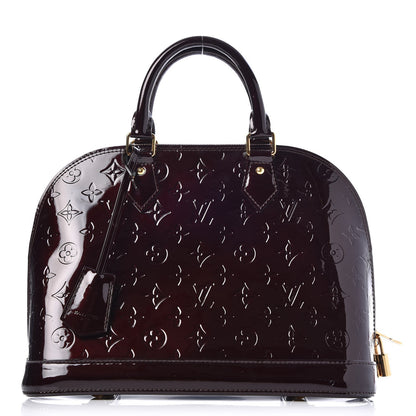 Louis Vuitton Vernis Alma PM Amarante 1 of 6