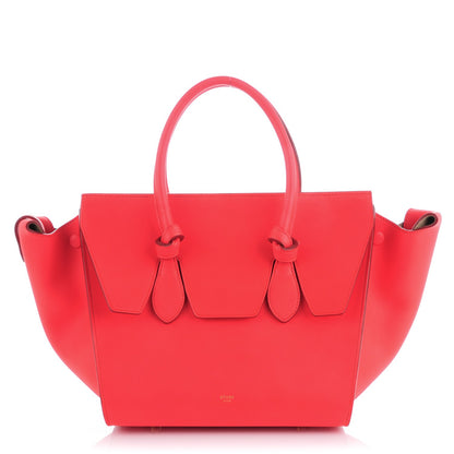 Celine Smooth Calfskin Mini Tie Knot Tote Alizarin 1 of 9