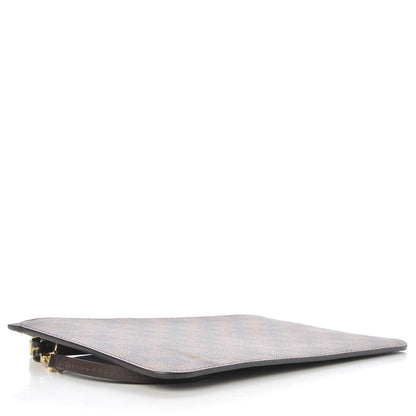 Louis Vuitton Damier Ebene Neverfull MM GM Pochette 4 of 8