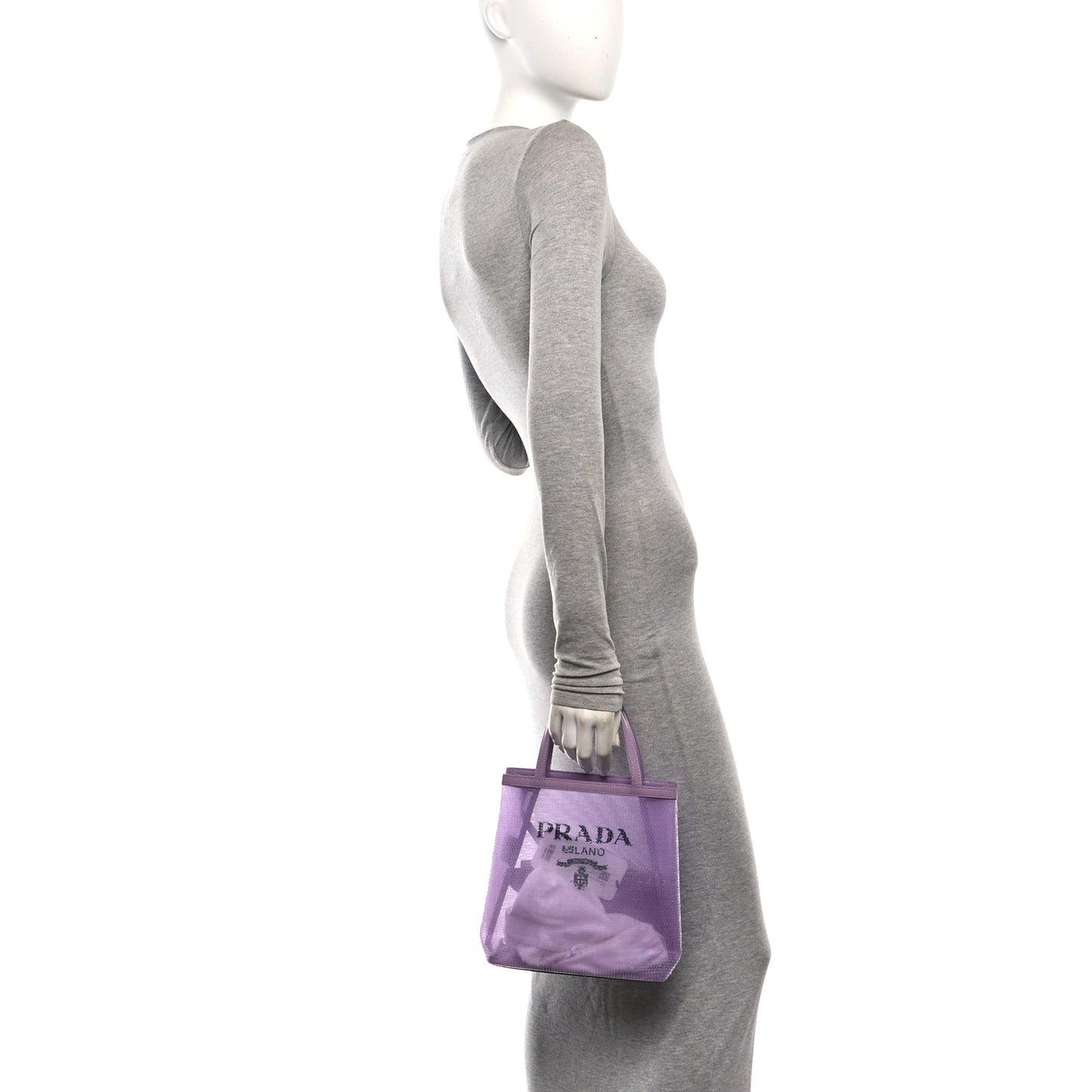 Sequin Mesh Small Tote Bag Lilium