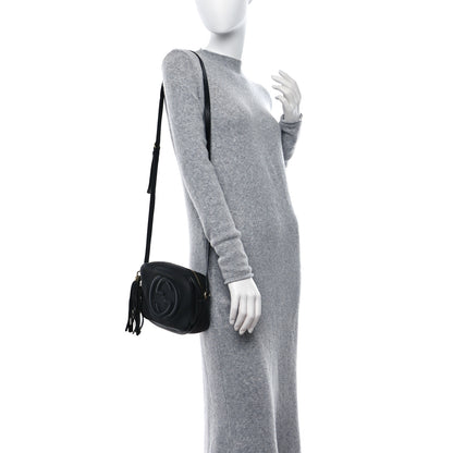 Gucci Pebbled Calfskin Small Soho Disco Bag Black 2 of 11