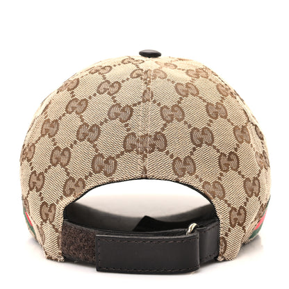 Gucci Monogram Web Baseball Hat M Beige Cocoa 5 of 9