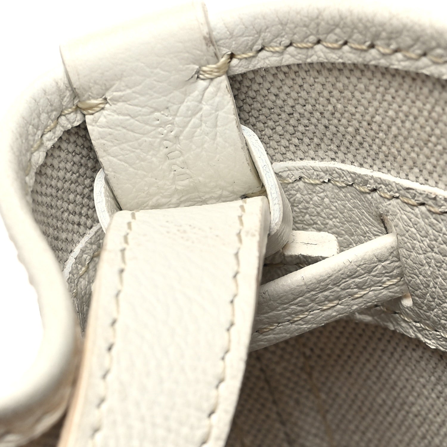 Goyard Goyardine Petit Flot Bucket Bag PM White 6 of 10