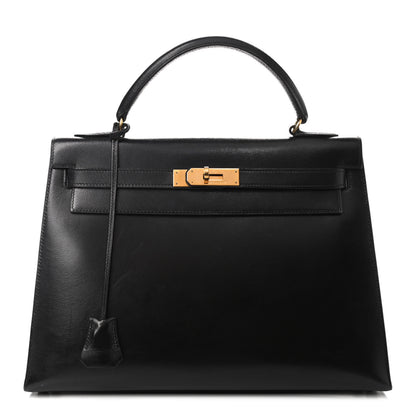 Hermes Box Kelly Sellier 32 Black 1 of 12