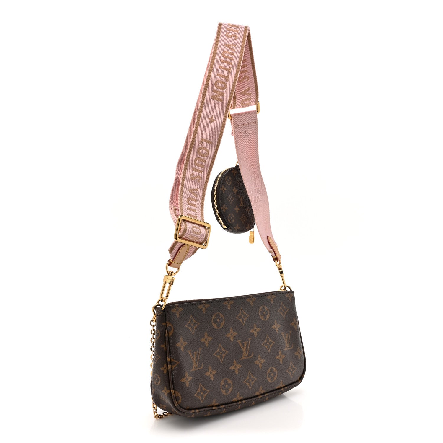 Louis Vuitton Monogram Multi Pochette Accessories Rose Clair 3 of 12
