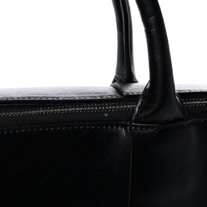 Bottega Veneta Calfskin Maxi Intrecciato Arco Briefcase Black 11 of 11