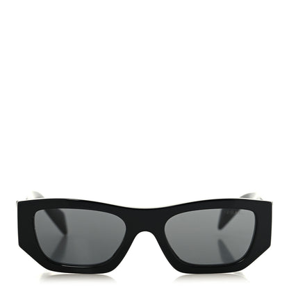 Prada Acetate Pillow Sunglasses SPR A01 Black 2 of 7