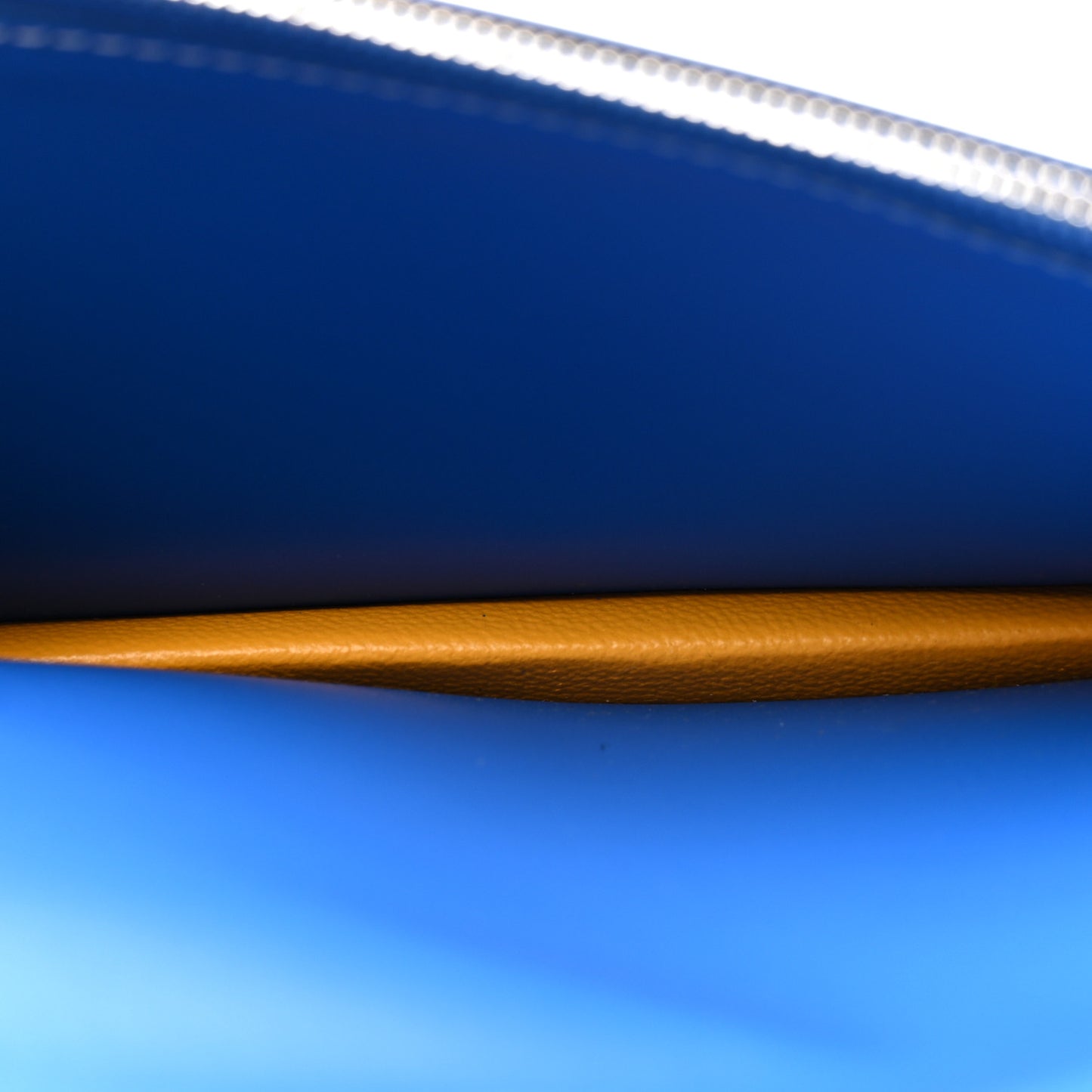 Goyardine Richelieu Wallet Sky Blue