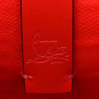 Christian Louboutin CHRISTIAN LOUBOUTIN Calfskin Crocodile Embossed Spikes East West Cabata Tote 7 of 13