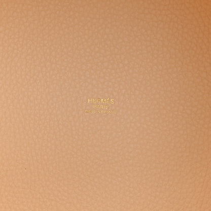 Hermes Taurillon Clemence Picotin Lock 22 MM Nata 6 of 10