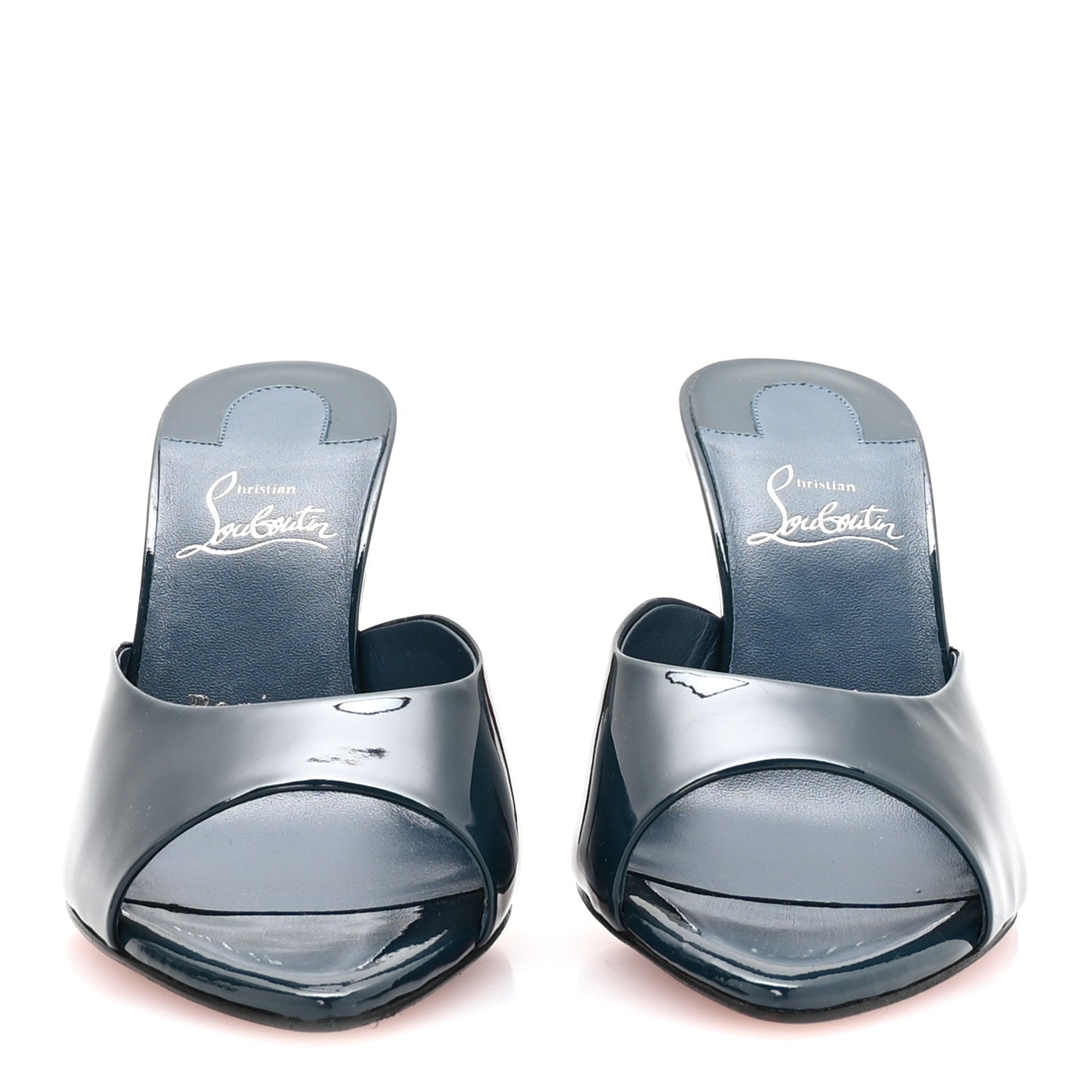 Christian Louboutin Patent Me Dolly 85 Pumps 38.5 Last Night 3 of 7