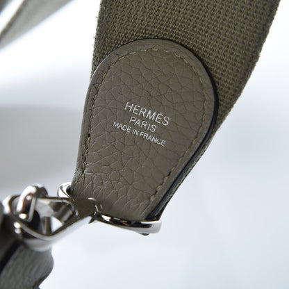 Hermes Taurillon Clemence Evelyne III PM Sauge 7 of 13