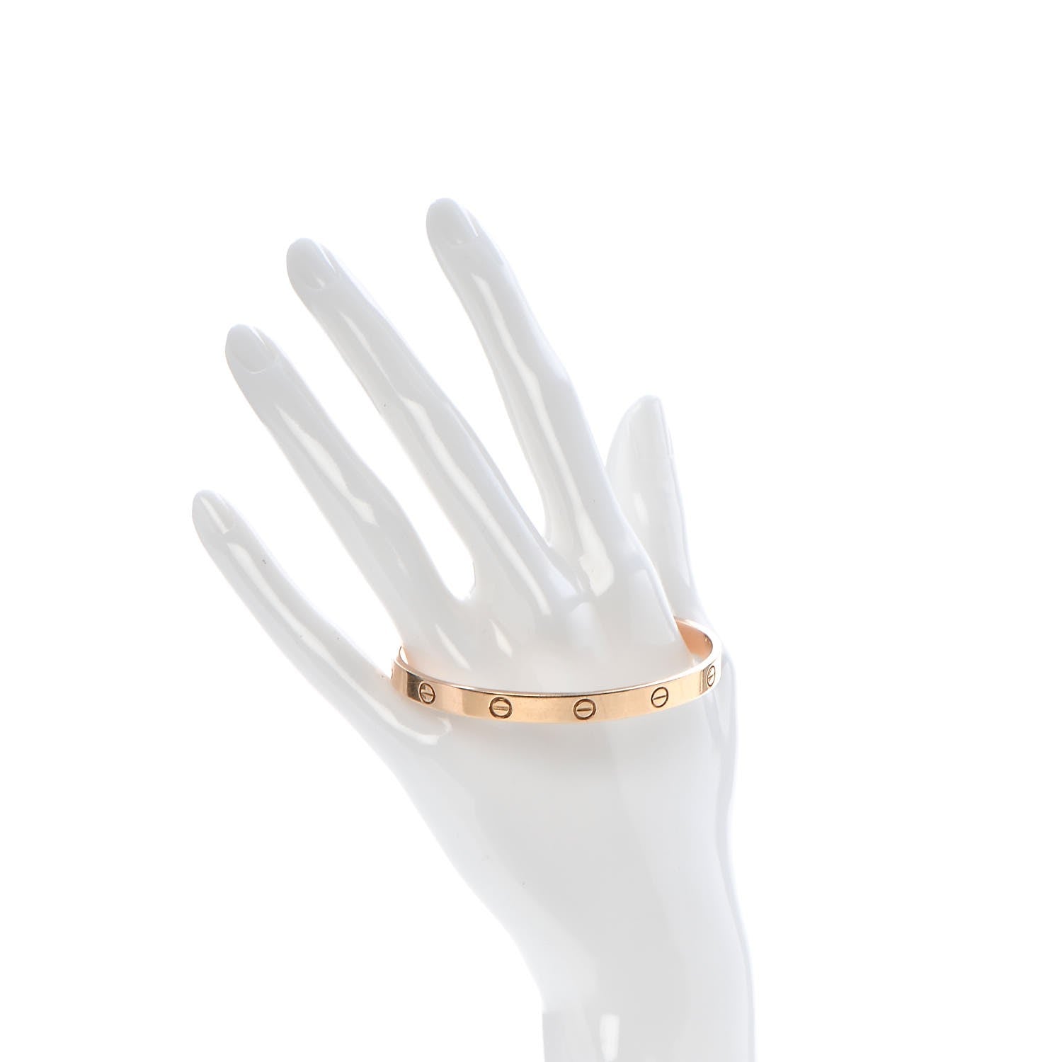 Cartier 18K Pink Gold LOVE Cuff Bracelet 20 2 of 5