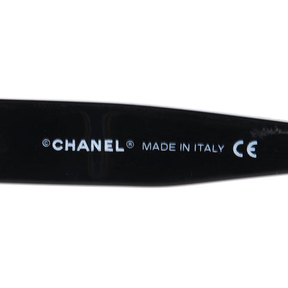 Chanel Quilted CC Mod Sunglasses 5120 Black Blue 5 of 6