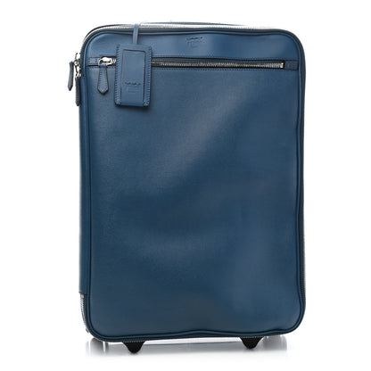 Fendi Vitello Elite Flamingo Luggage Blue Cobalto 1 of 10