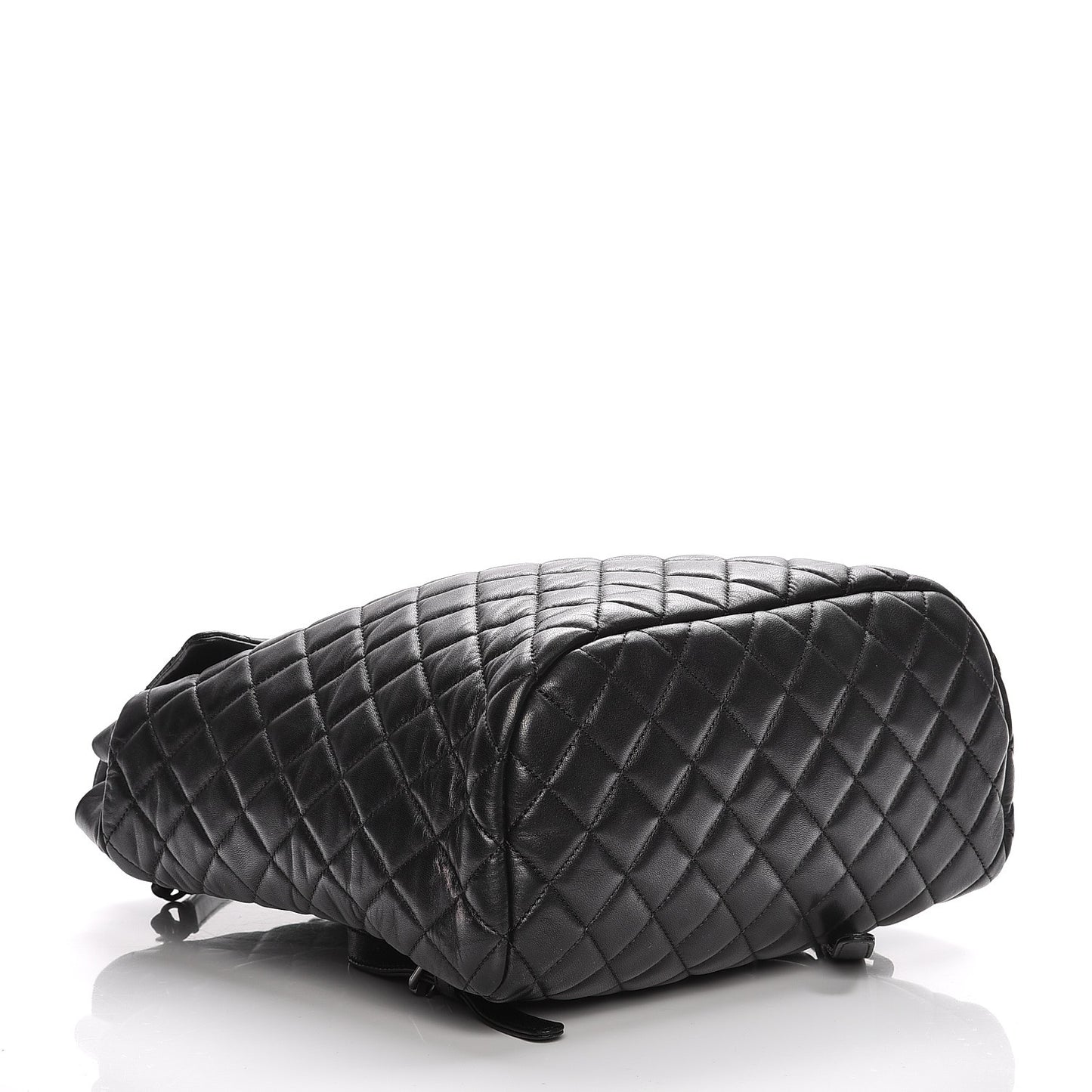 Lambskin Quilted Large Urban Spirit Backpack Black