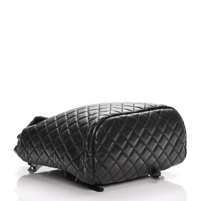 Chanel Lambskin Quilted Large Urban Spirit Backpack Black 4 of 9