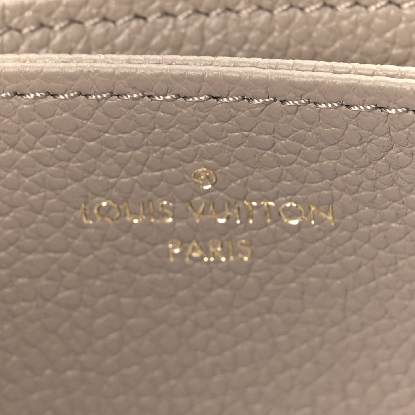 Empreinte Monogram Giant Zippy Wallet Tourterelle Creme