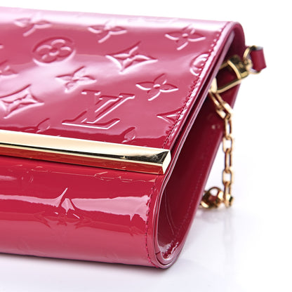 Louis Vuitton Vernis Ana Clutch Rose Indien 8 of 12