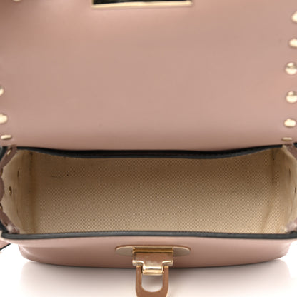 Valentino Garavani Calfskin Mini Rockstud Crossbody Bag Poudre 5 of 11