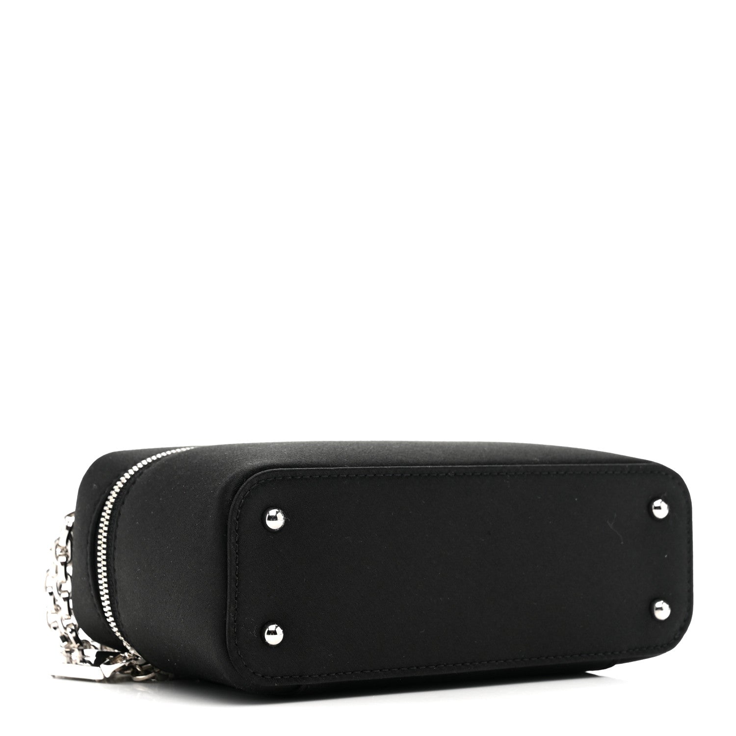 Dolce & Gabbana Satin Crystal Pave Medium Sicily Tubes Black 4 of 10