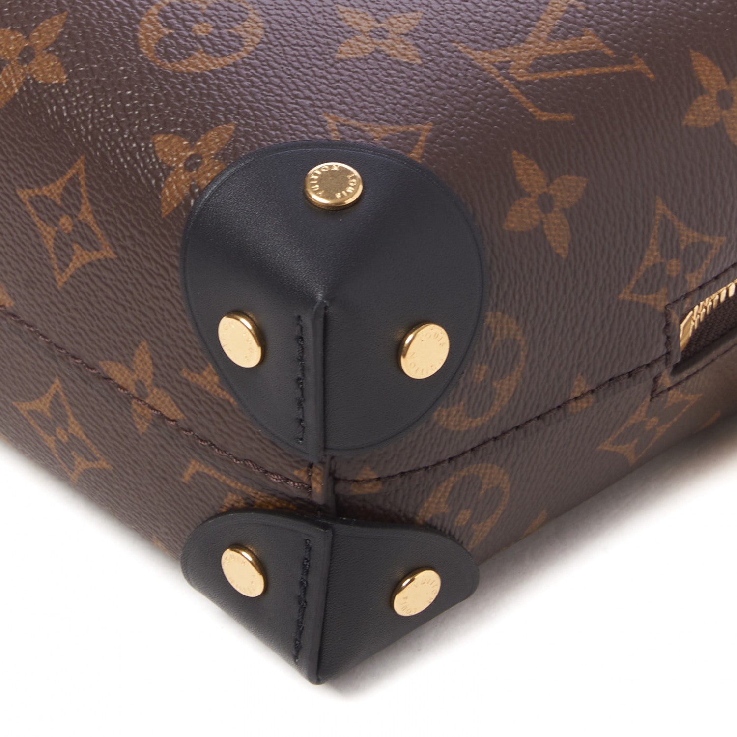 Louis Vuitton Monogram Petite Malle Souple Black 5 of 9