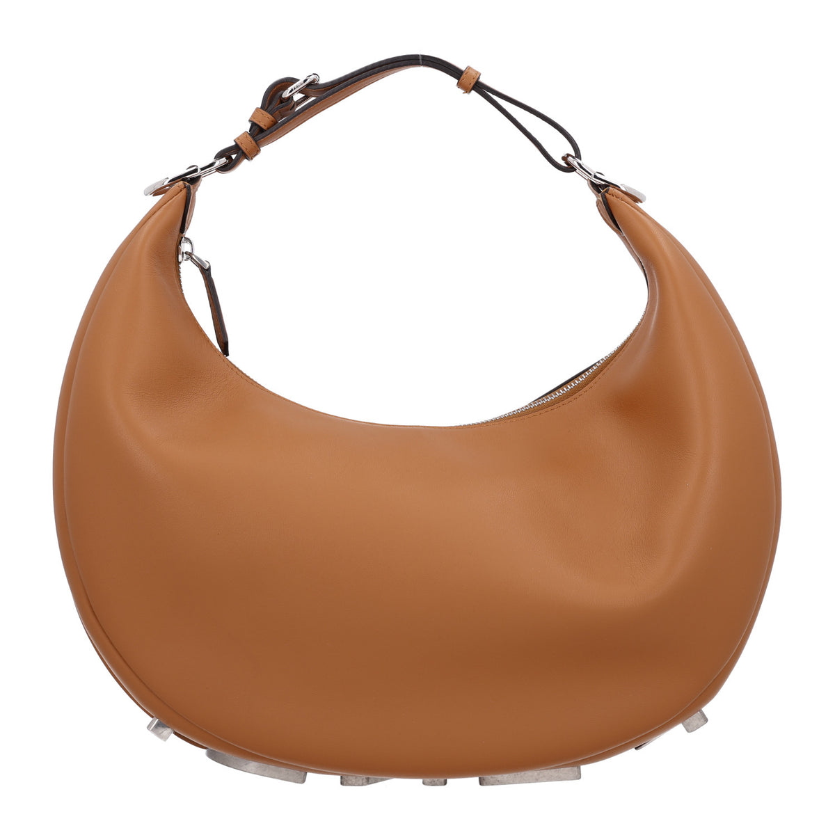 Fendi Vitello Grace Matte Medium Fendigraphy Hobo Bag Caramello 1 of 10
