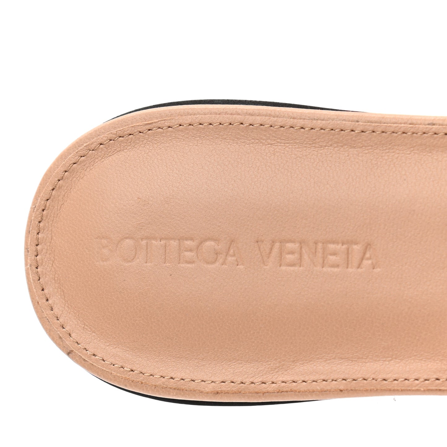 Nappa Maxi Intrecciato Lido Flat Sandals 39 Slipper