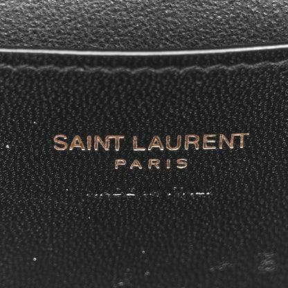 Saint Laurent Lambskin Quilted Mini Gaby Vanity Case Black 6 of 10