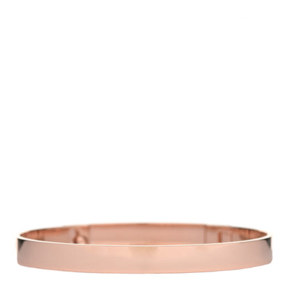Hermes 18K Rose Gold Diamond PM Collier De Chien Bracelet SH 3 of 5