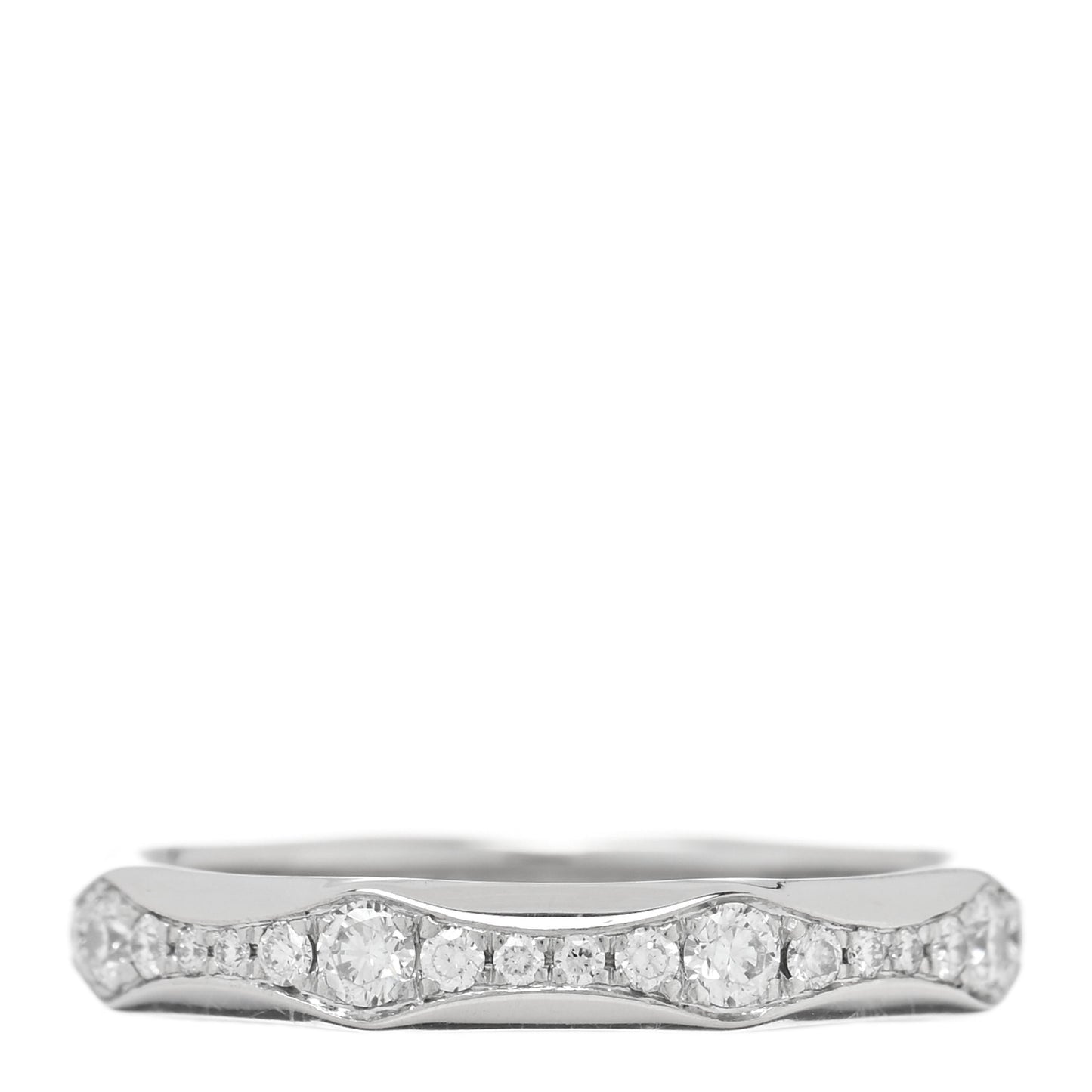 Platinum Diamond Infinito Wedding Band Ring 54 6.75