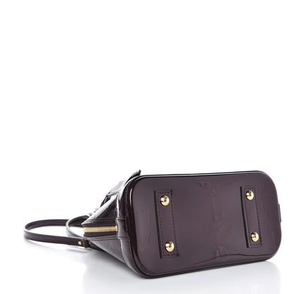 Louis Vuitton Vernis Alma BB Amarante 4 of 6