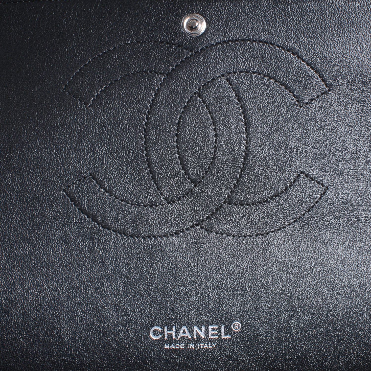Chanel Patent Quilted Maxi Double Flap Black 6 of 9