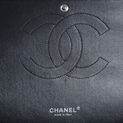 Chanel Patent Quilted Maxi Double Flap Black 6 of 9