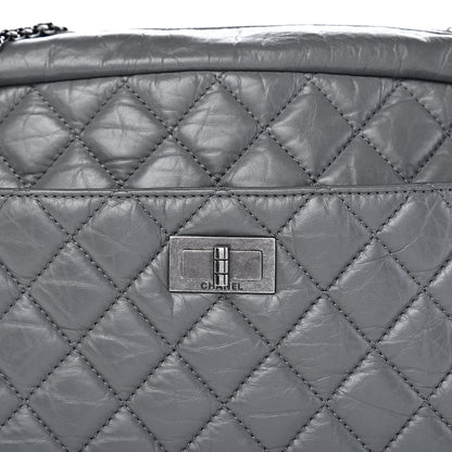 Chanel Aged Calfskin Medium Reissue Camera Case Grey 16 of 16