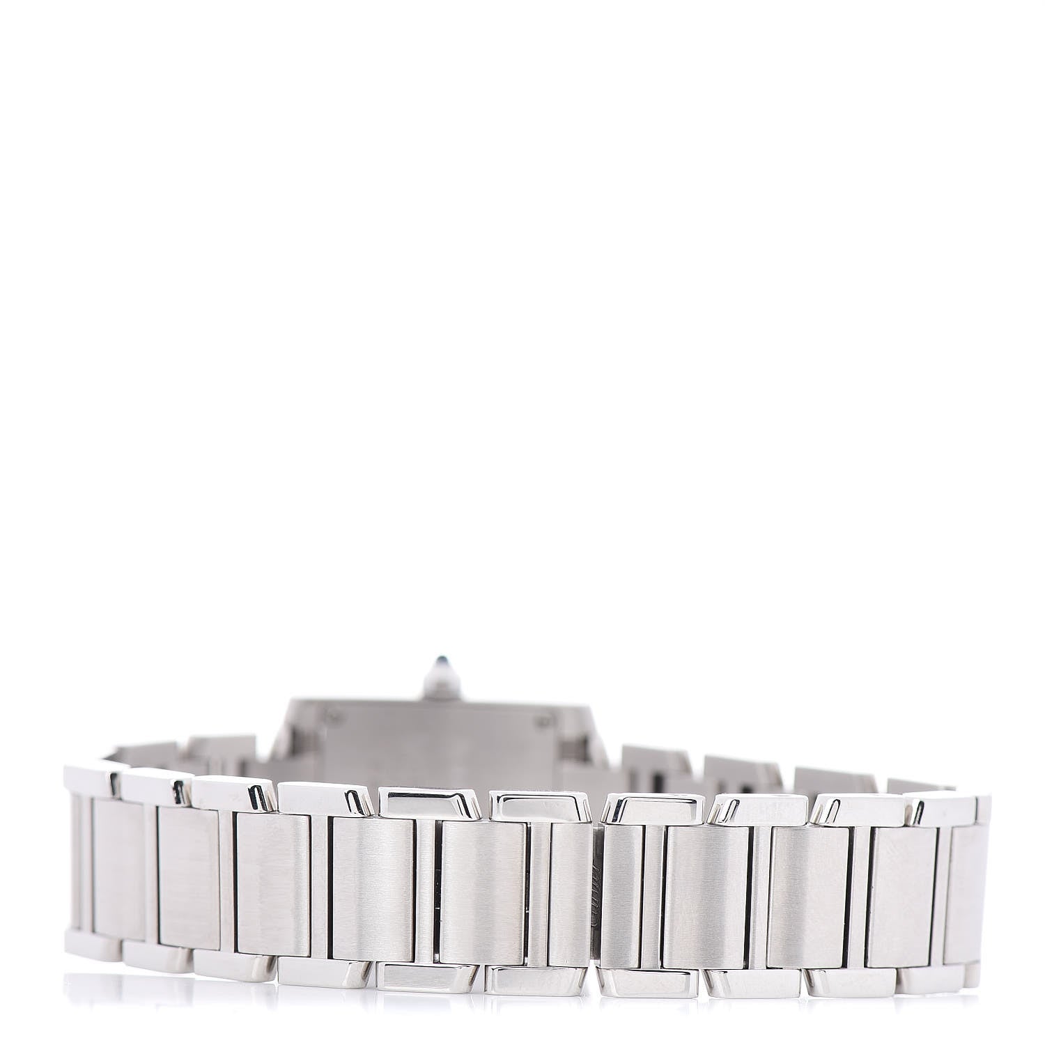 Cartier Stainless Steel 20mm Tank Francaise 160th Anniversary Quartz Watch 4 of 5