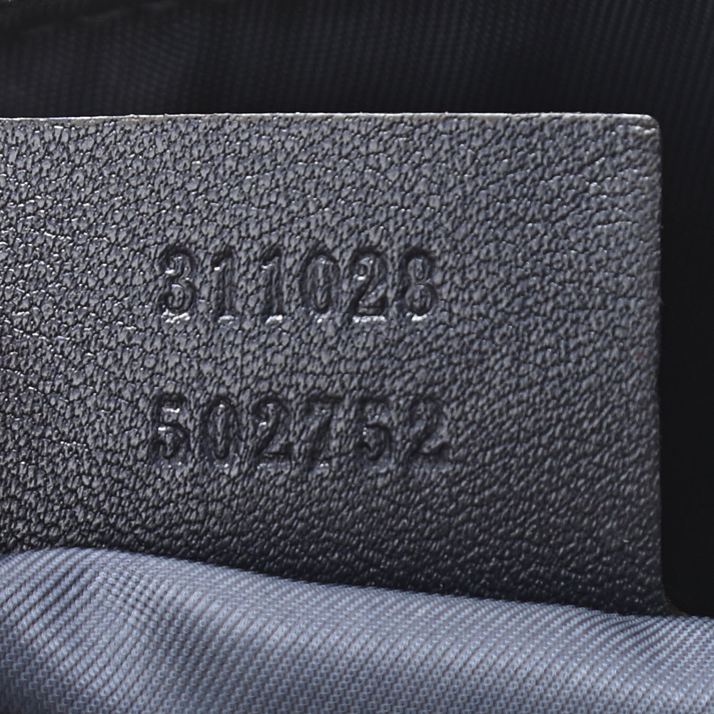 Nylon Microguccissima Gym Bag Navy
