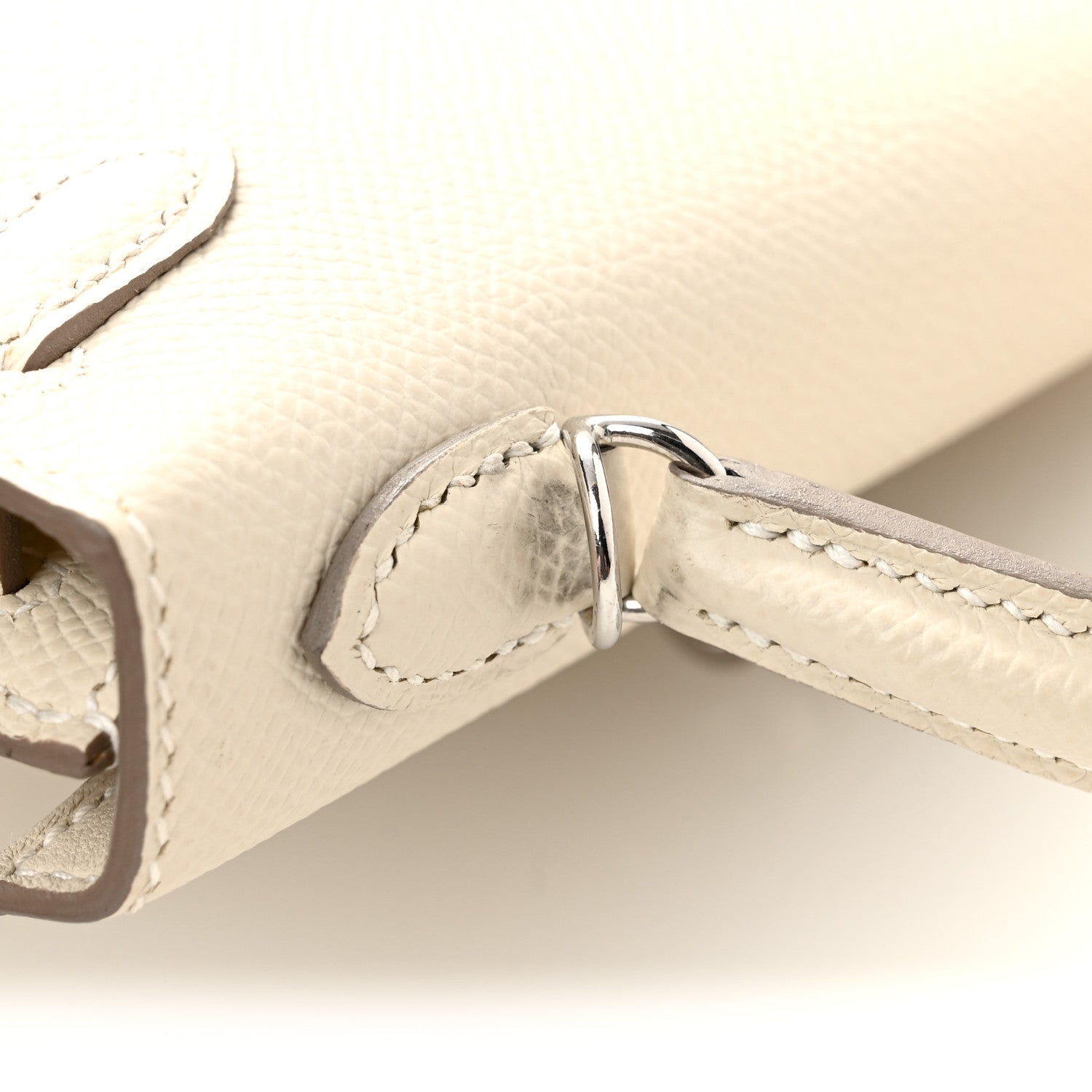 Hermes Epsom Mini Kelly Sellier 20 Craie 11 of 12