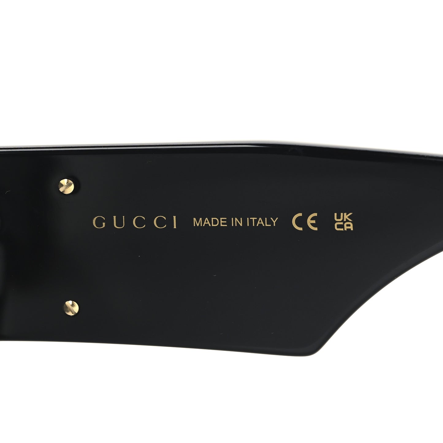 Acetate Square Frame Sunglasses GG0956S Black