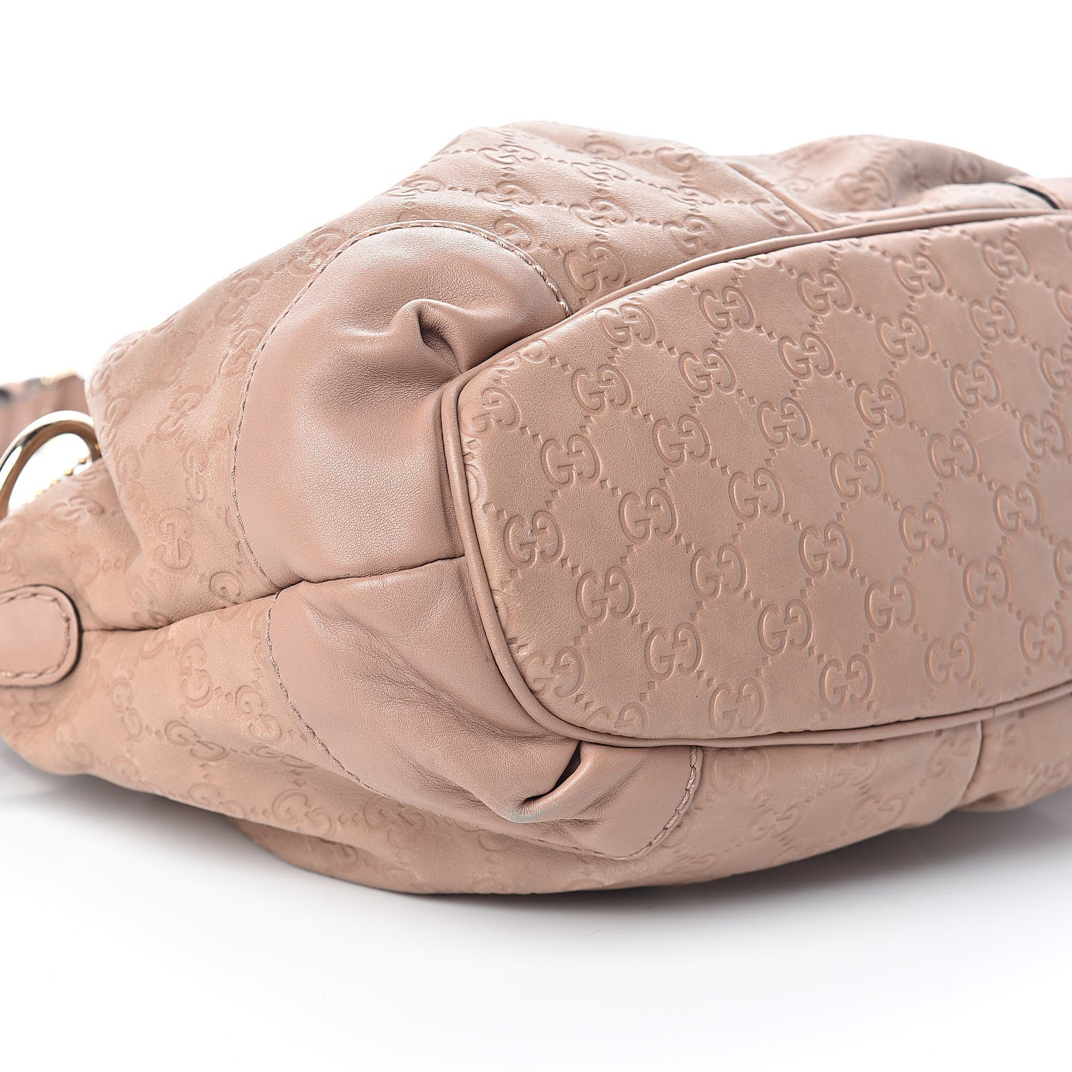 Gucci Guccissima Medium Sukey Top Handle Bag Dusty Rose 9 of 10