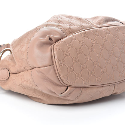 Gucci Guccissima Medium Sukey Top Handle Bag Dusty Rose 9 of 10